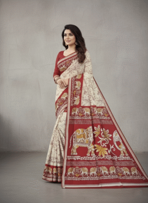 Kalamkari Silk Sarees