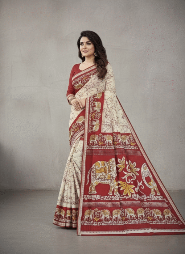 Kalamkari Silk Sarees