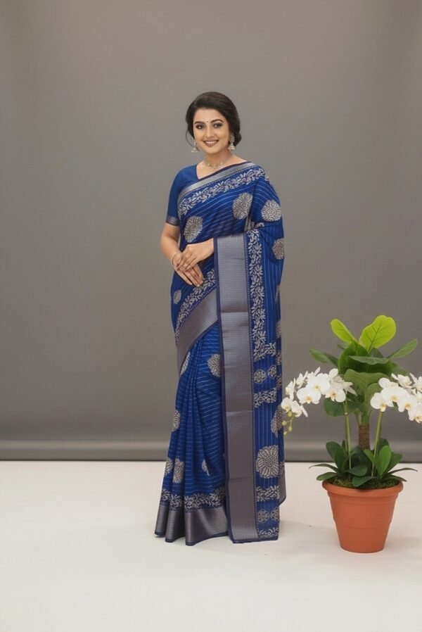 Dola Soft Silk Digital Print Saree
